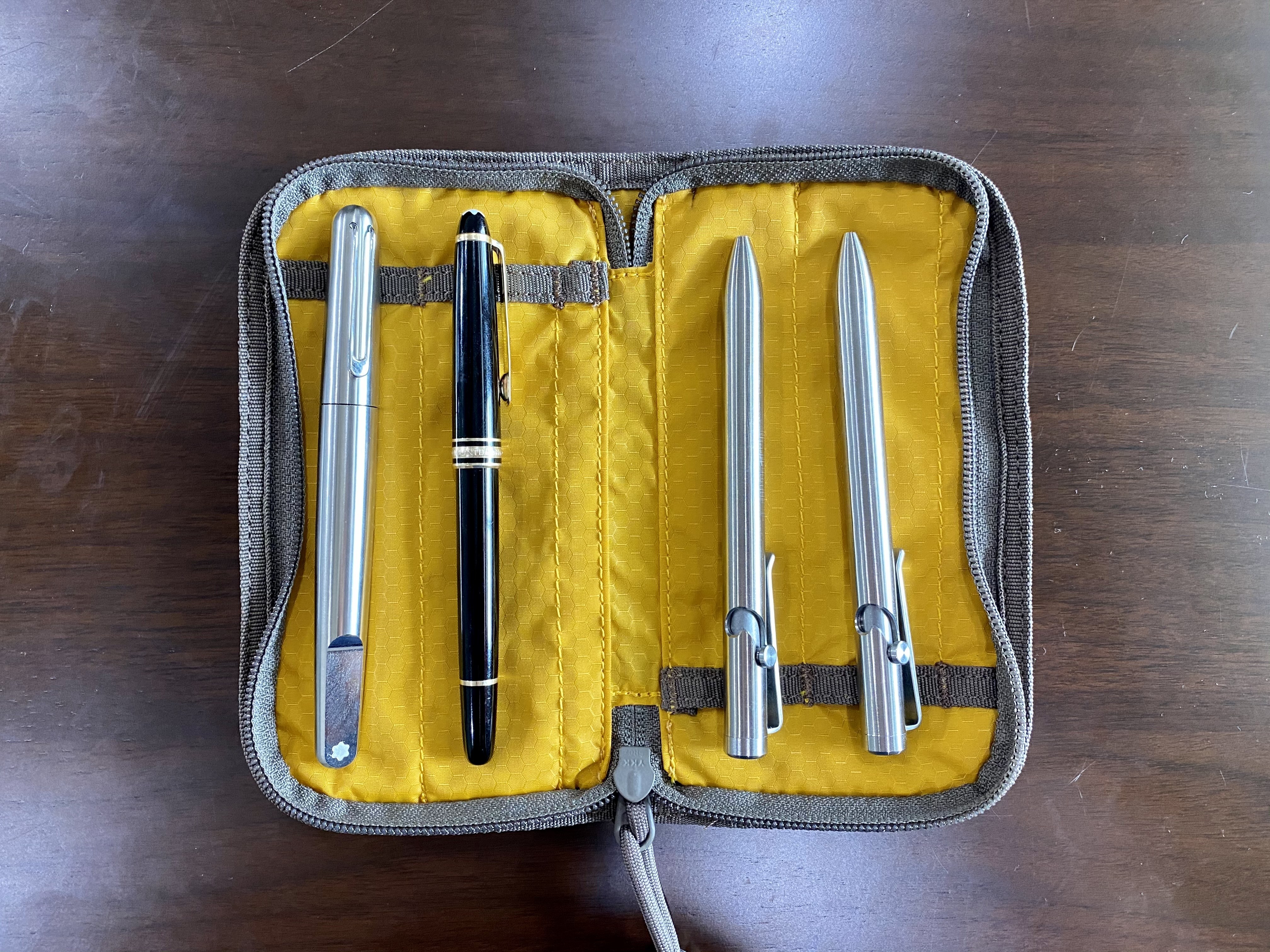 Pen Case Review: Lochby Quattro Four-Pen Case — The Gentleman Stationer