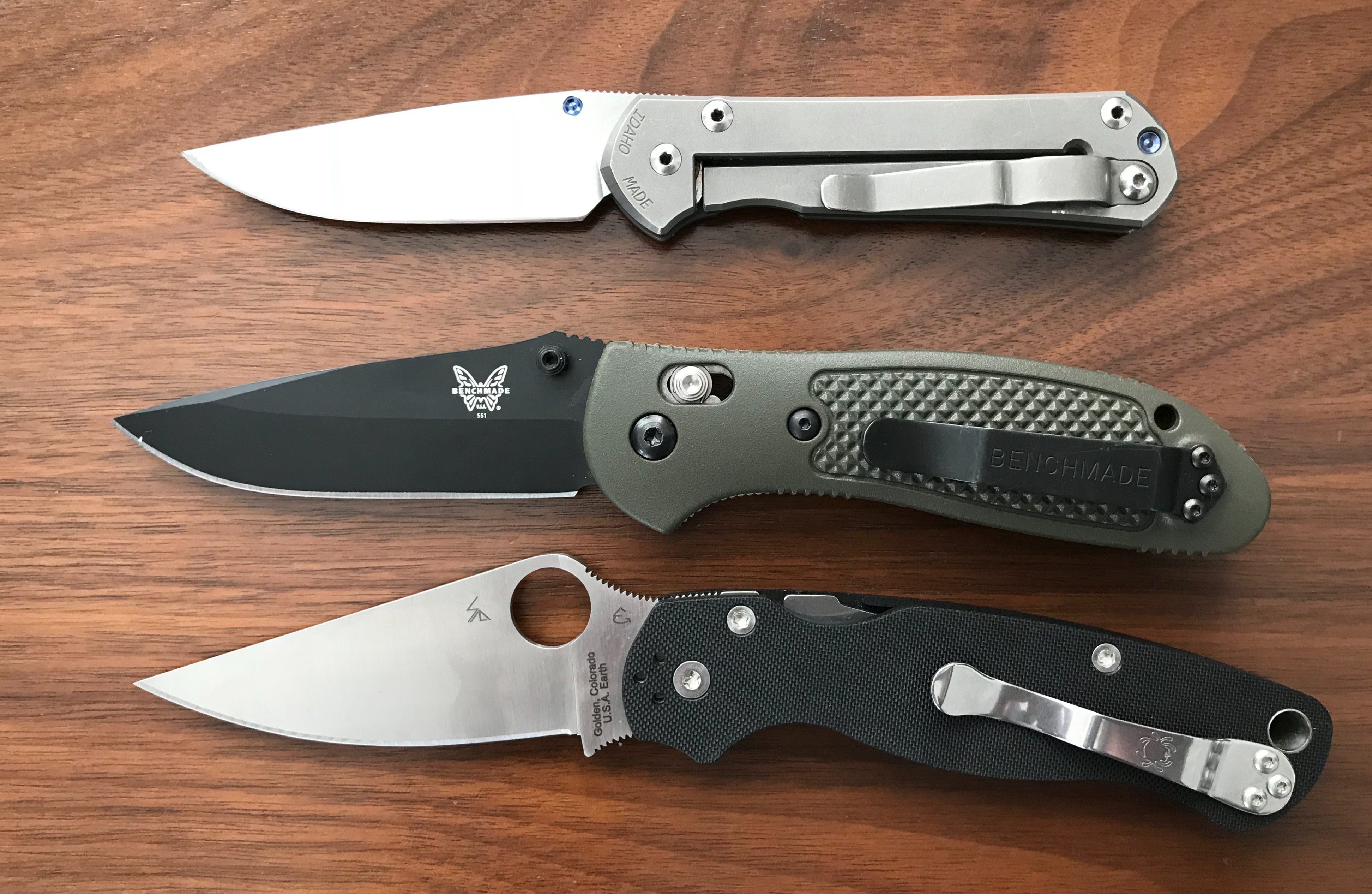 Benchmade Mini Griptillian Size Comparison and Overall Thoughts