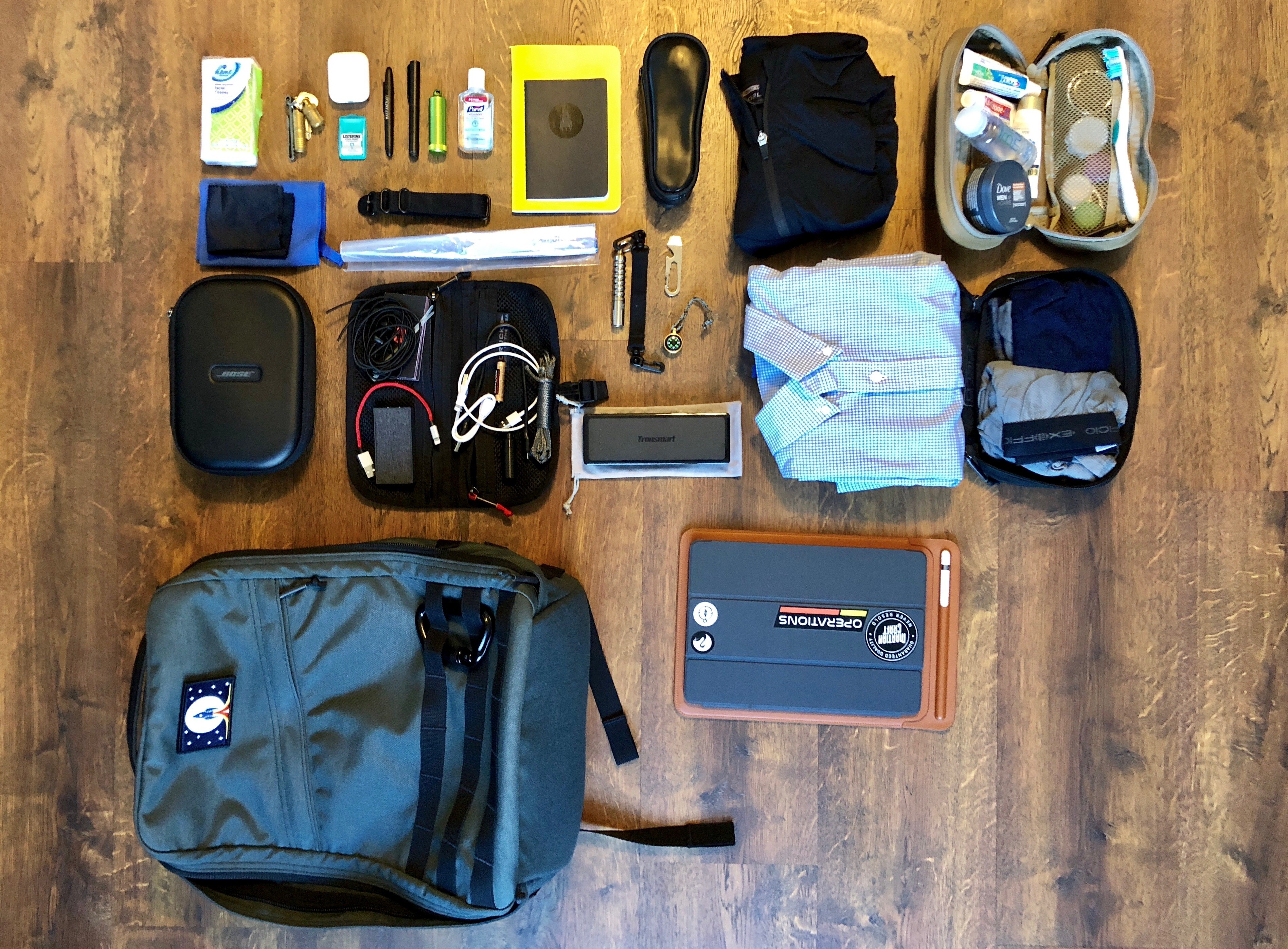 Ben S Packing List End Of February 18 Everyday Wear