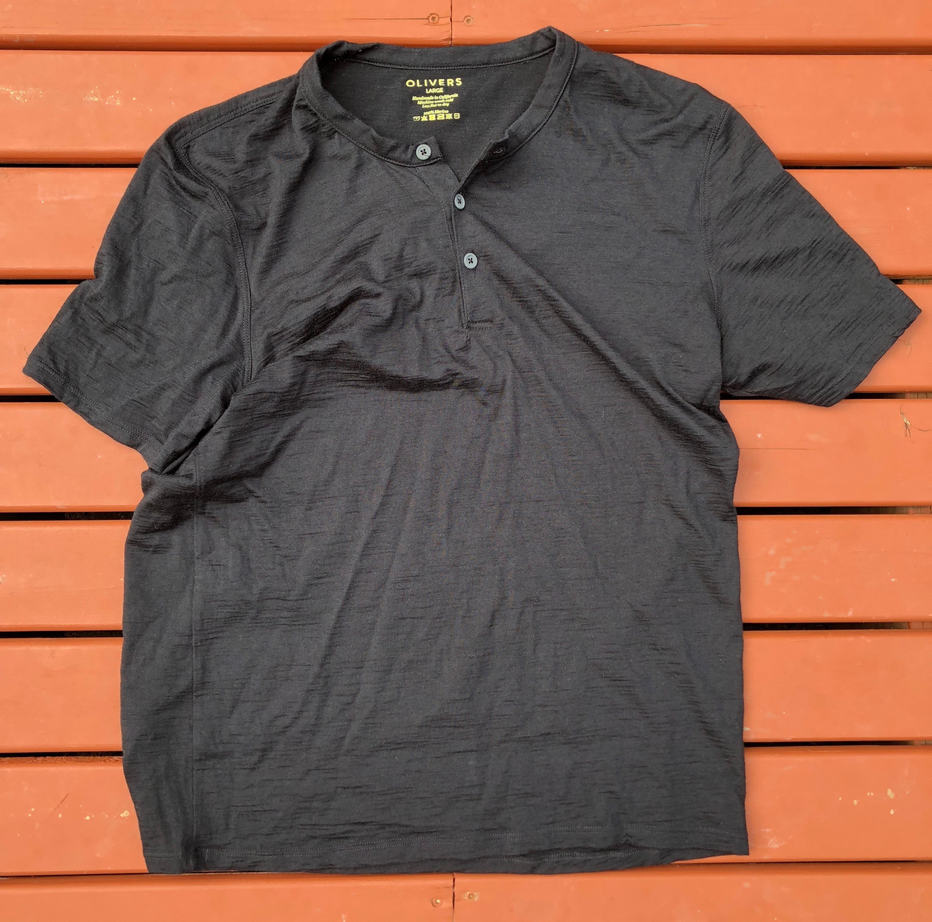 OLIVERS Convoy Short Sleeve Henley – Everyday Wear