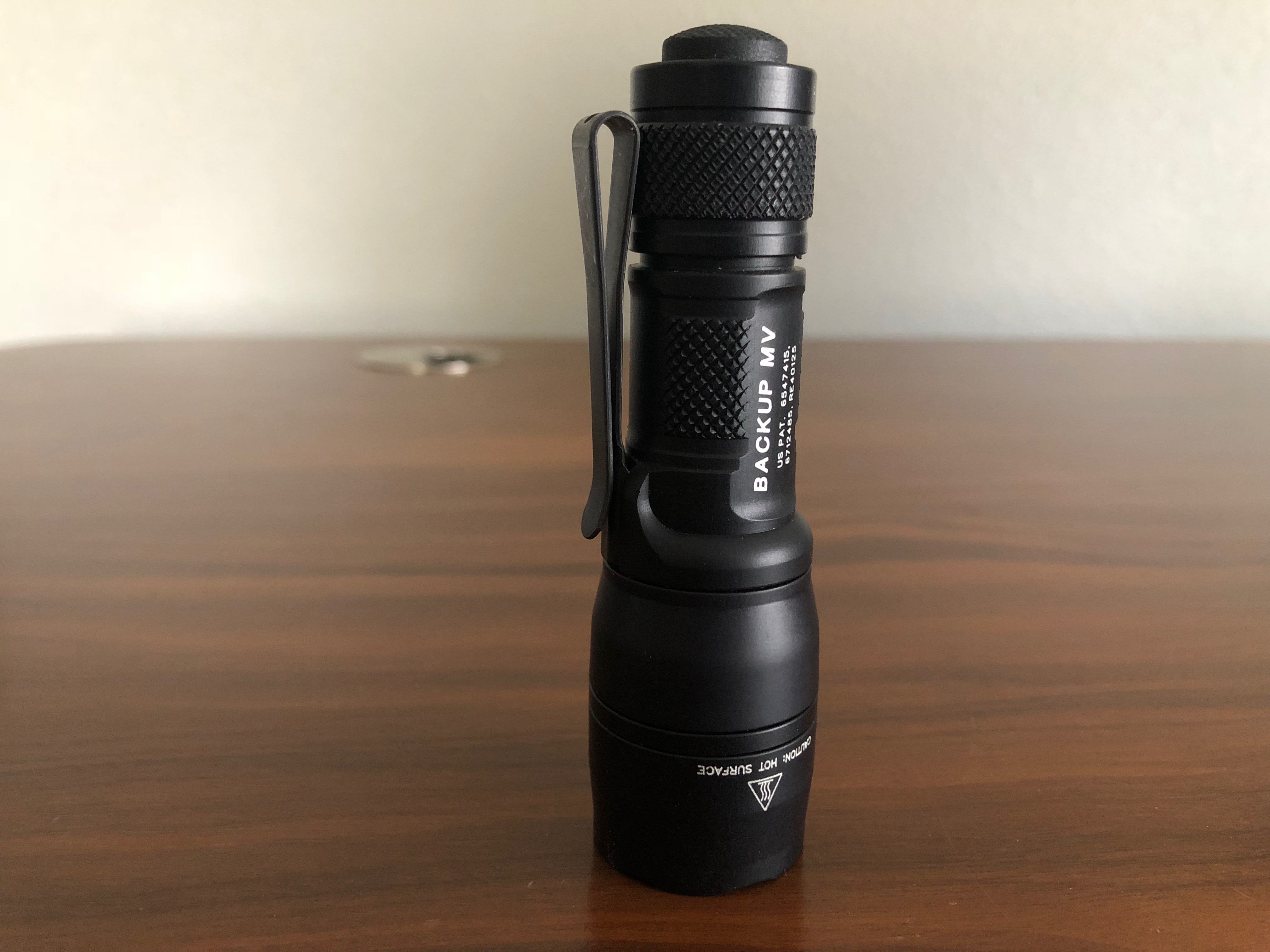 SureFire E1B-MV Backup – The Brooks Review