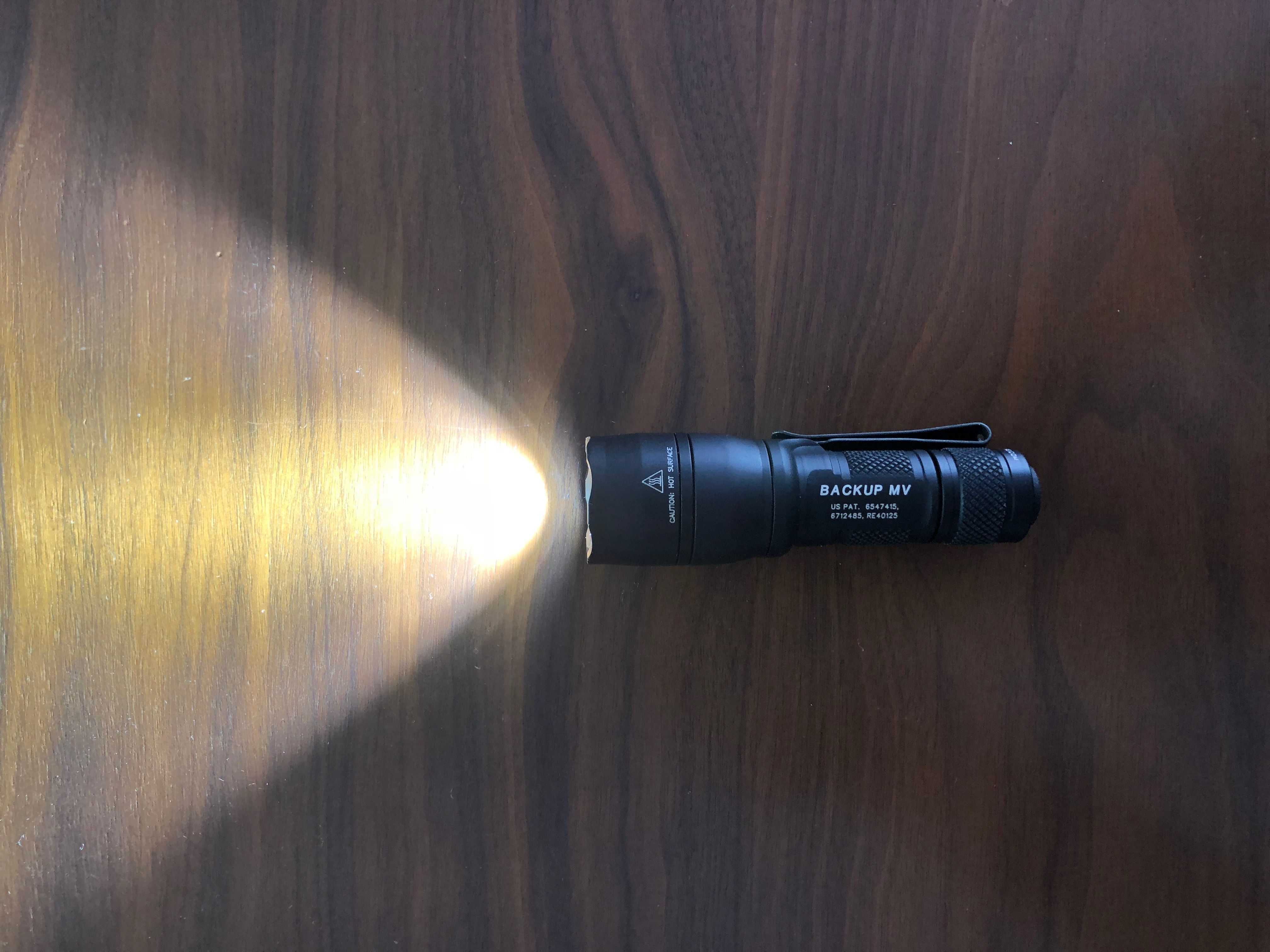 SureFire E1B-MV Backup – The Brooks Review