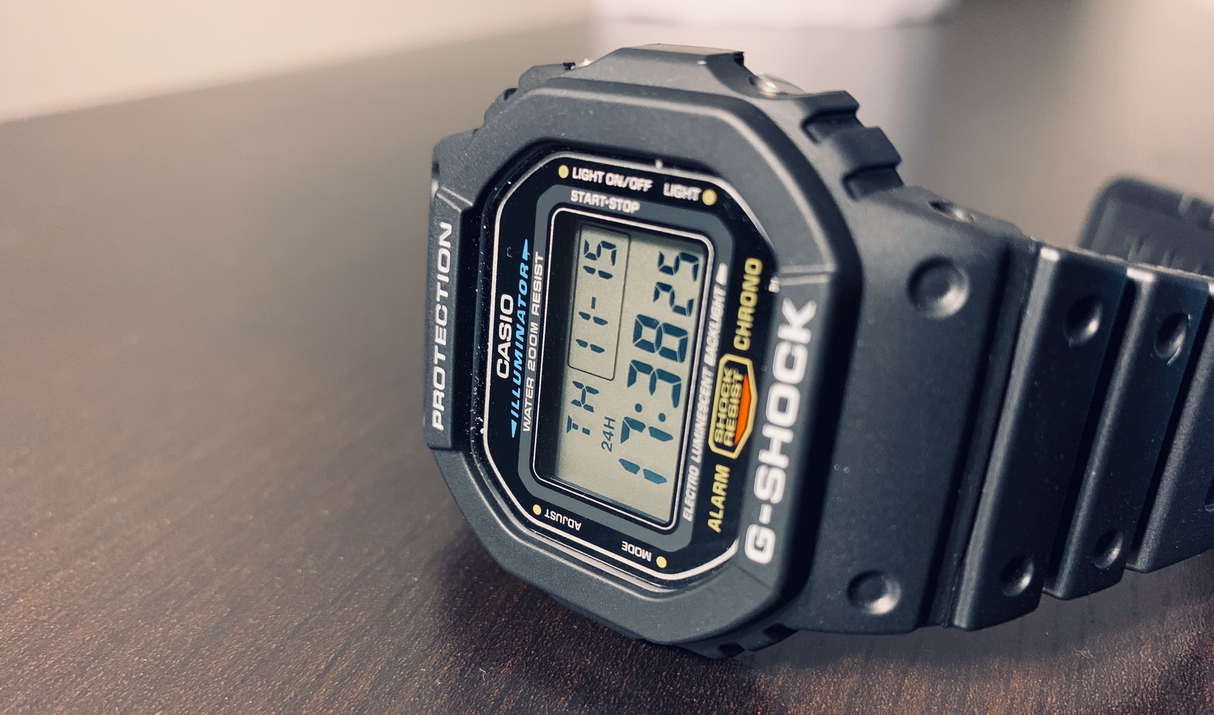 Casio G Shock Dw5600e 1v The Classic At A Low Price The Brooks Review