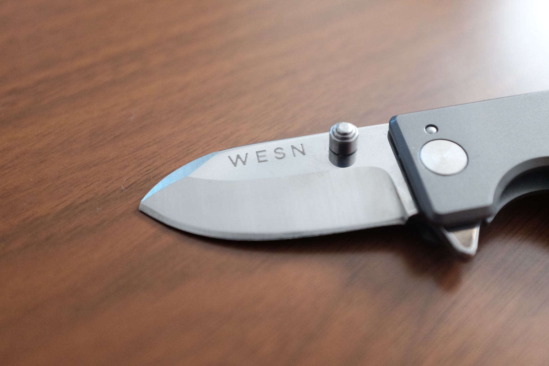 The WESN Microblade Keychain Pocket Knife