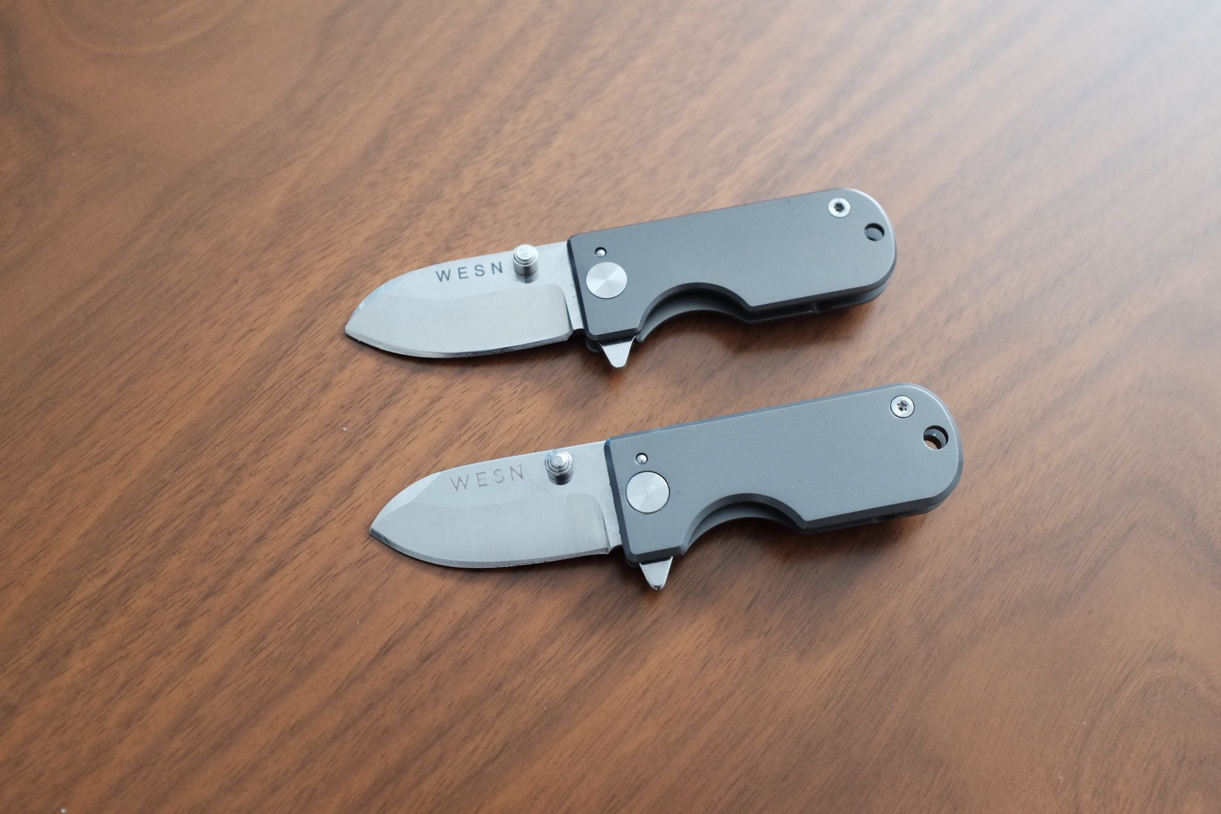 The WESN Microblade Keychain Pocket Knife