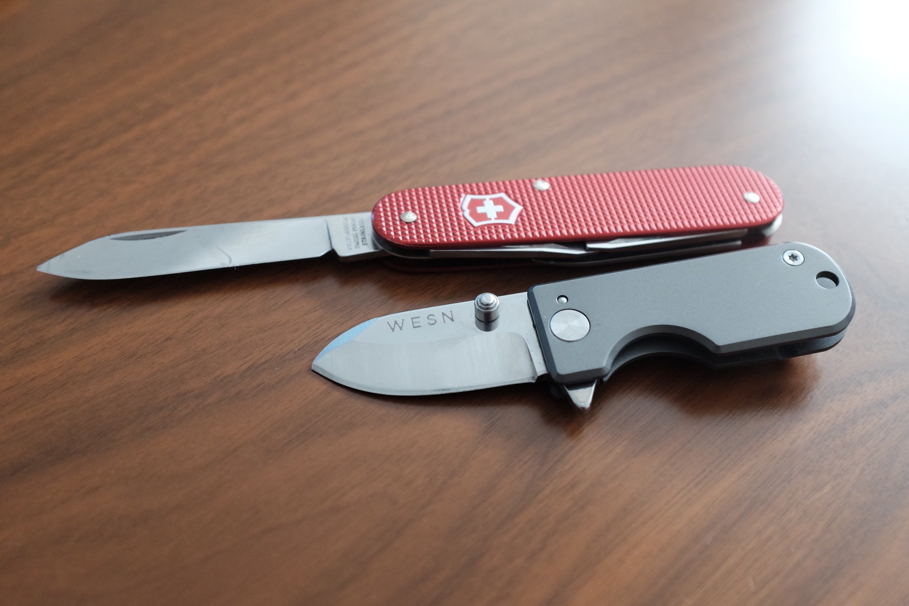 The WESN Microblade Keychain Pocket Knife