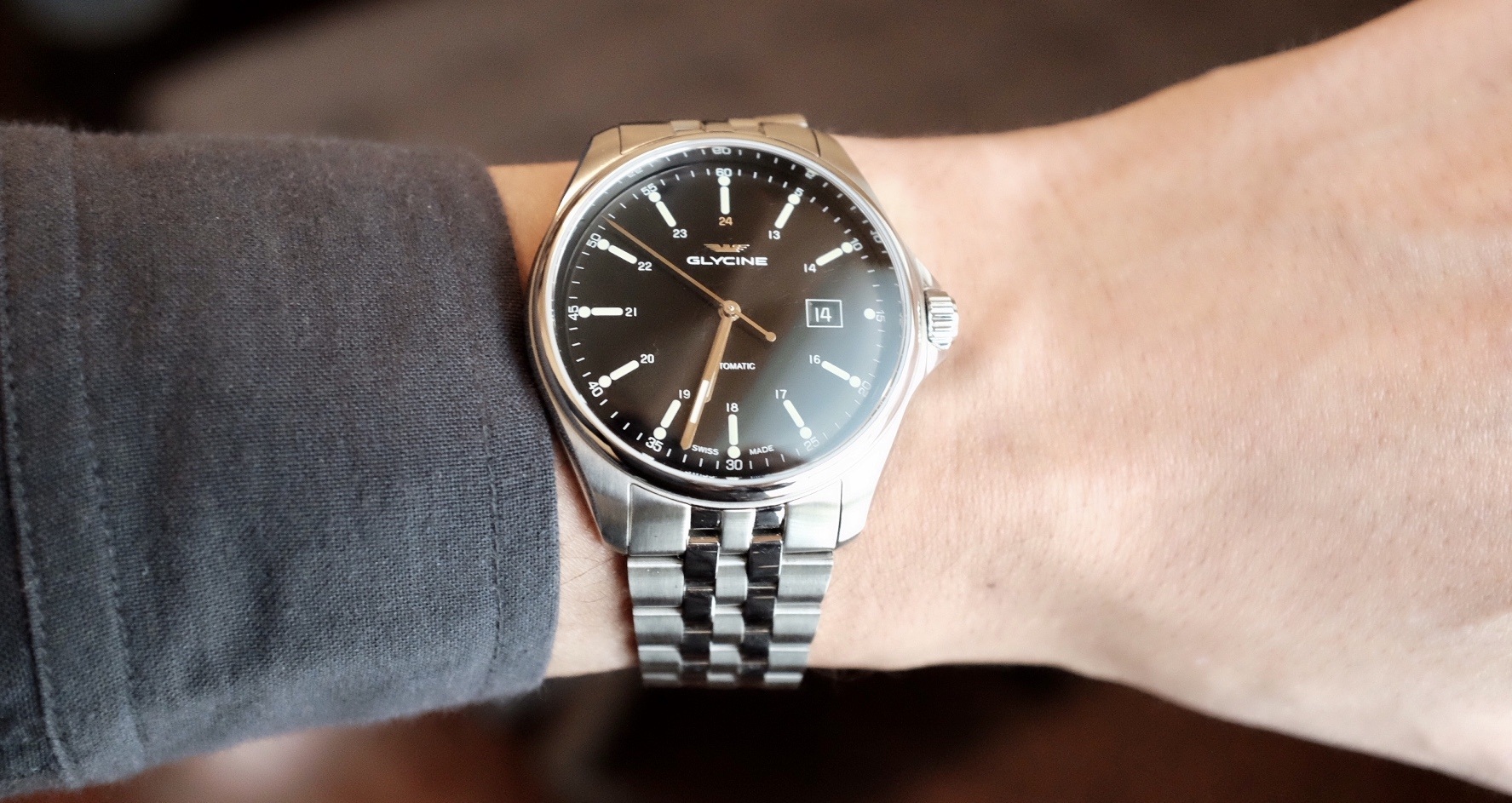 Glycine combat shop vintage review