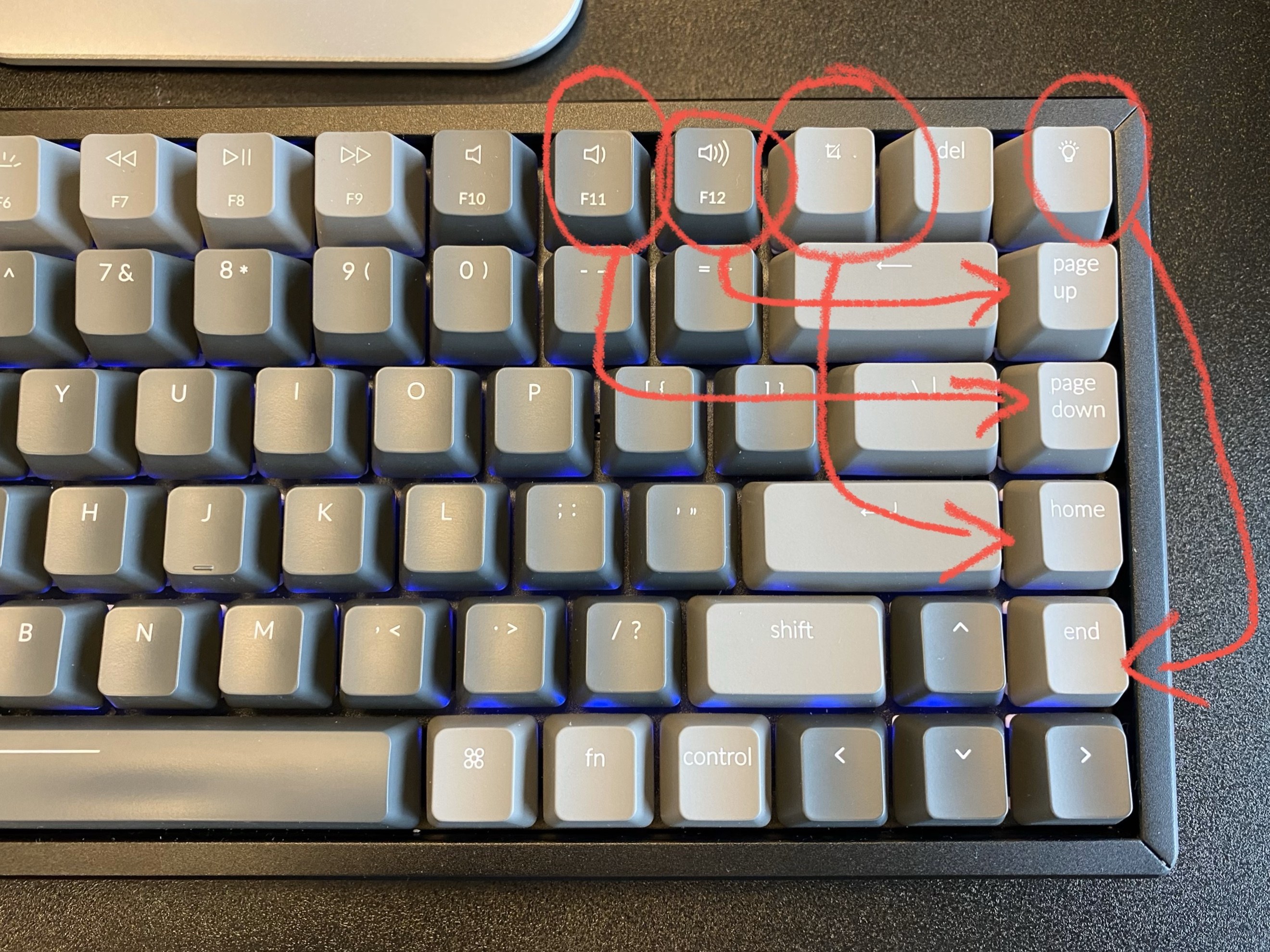 keychron function keys