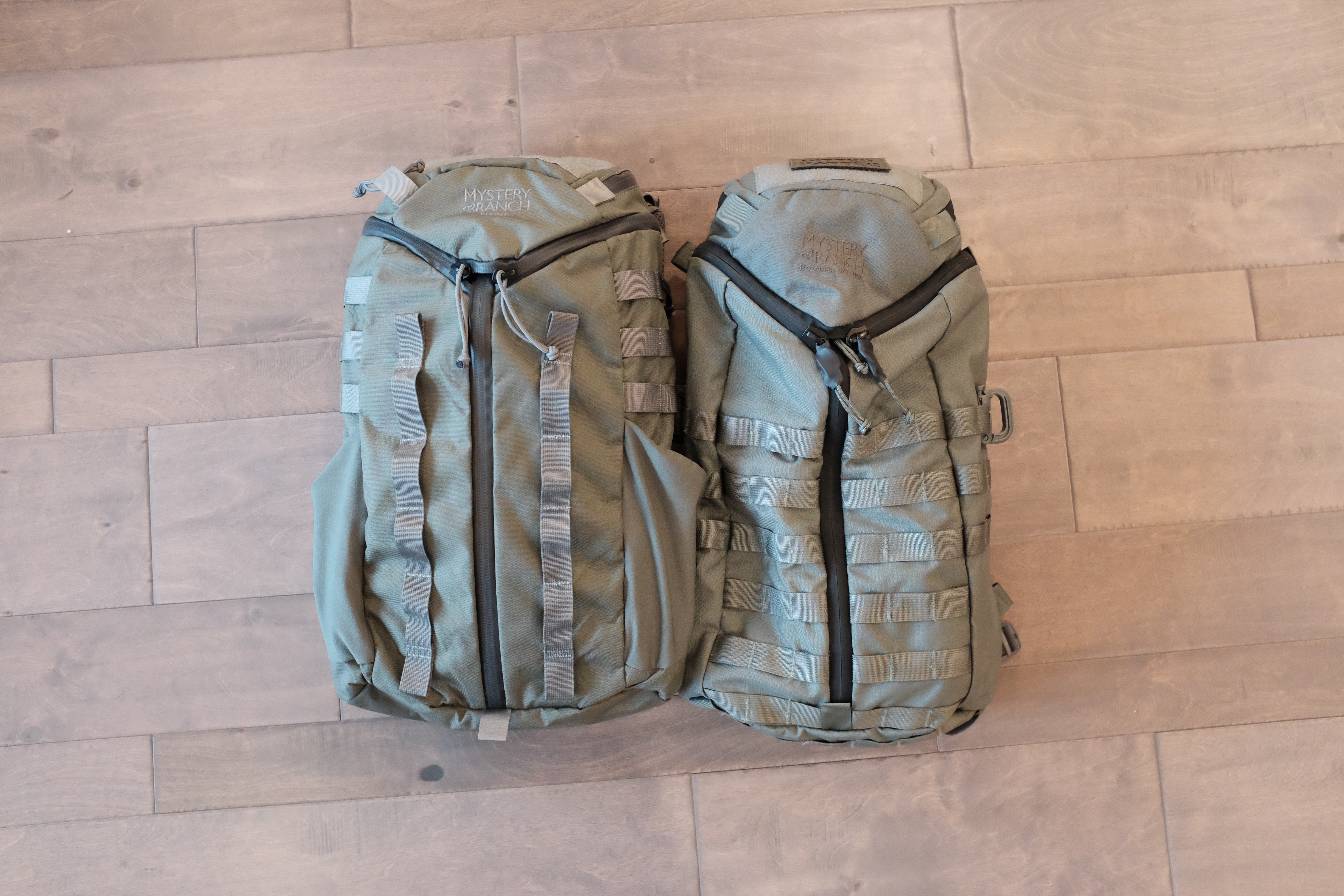 Quick Comparison of the Mystery Ranch Front and ASAP – The Brooks