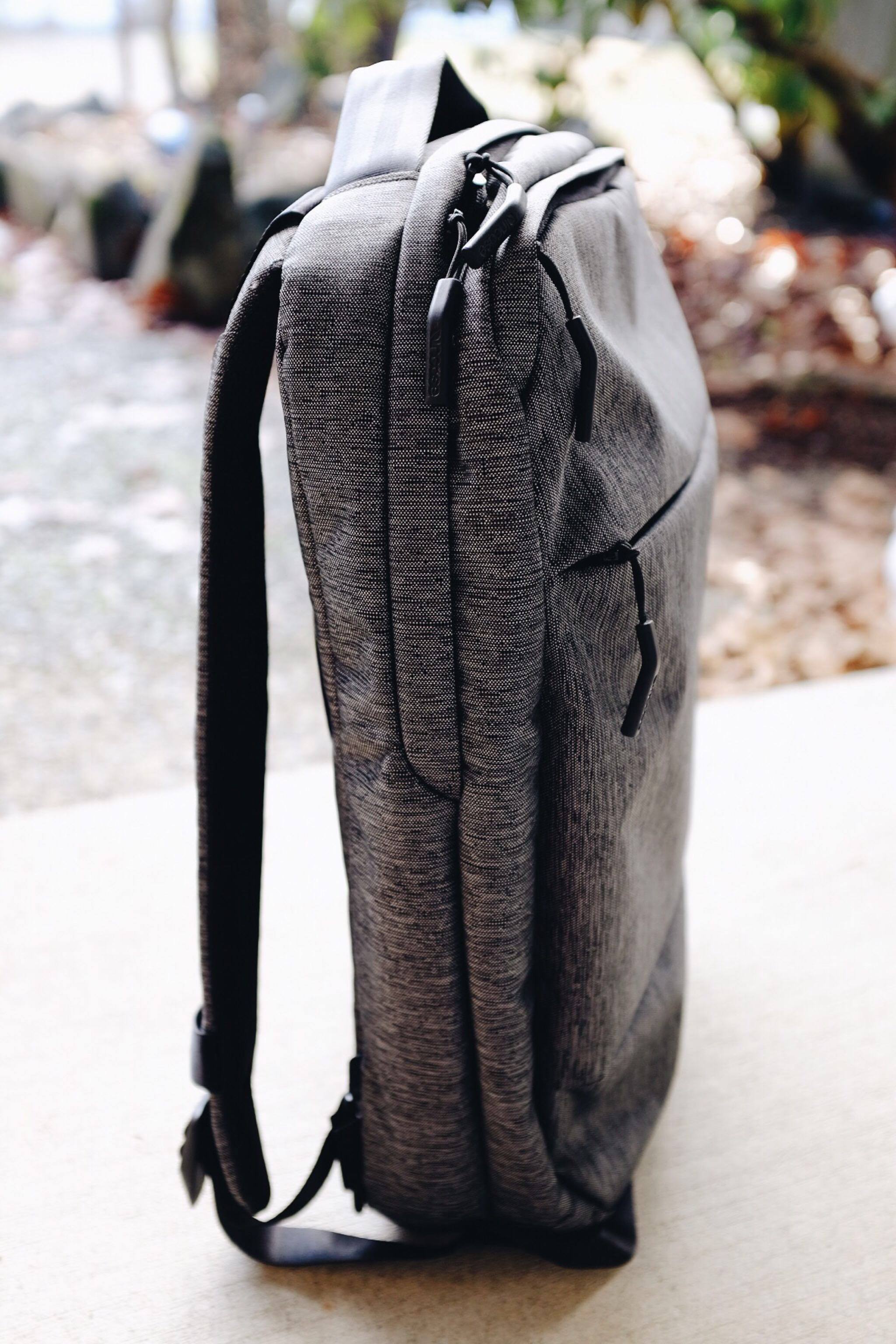 small slim backpack