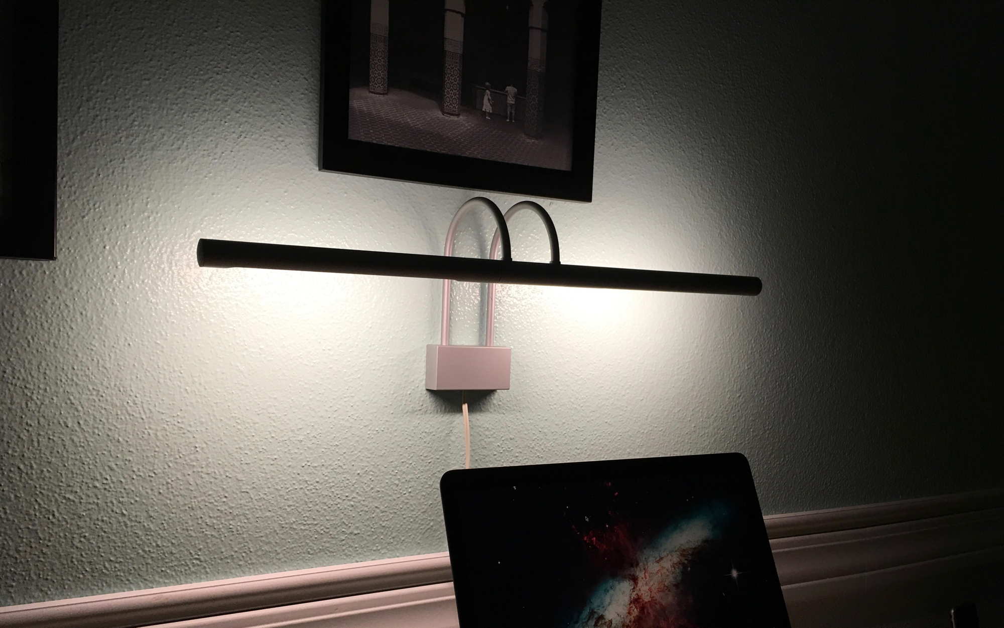 Wall mounted desk store lamp