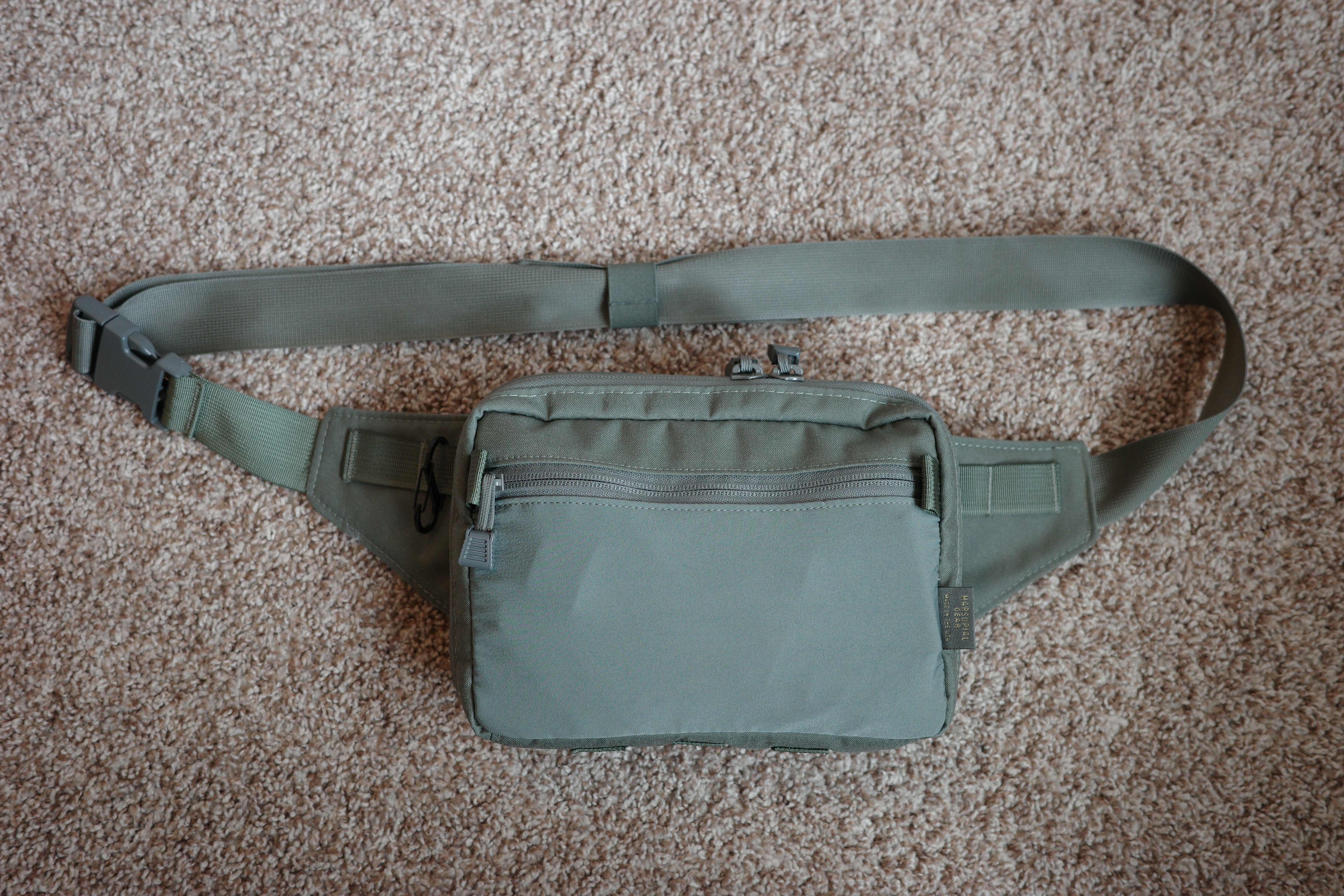 Marsupial Gear - Small Zippered Pouch Small / Wolf and Coyote